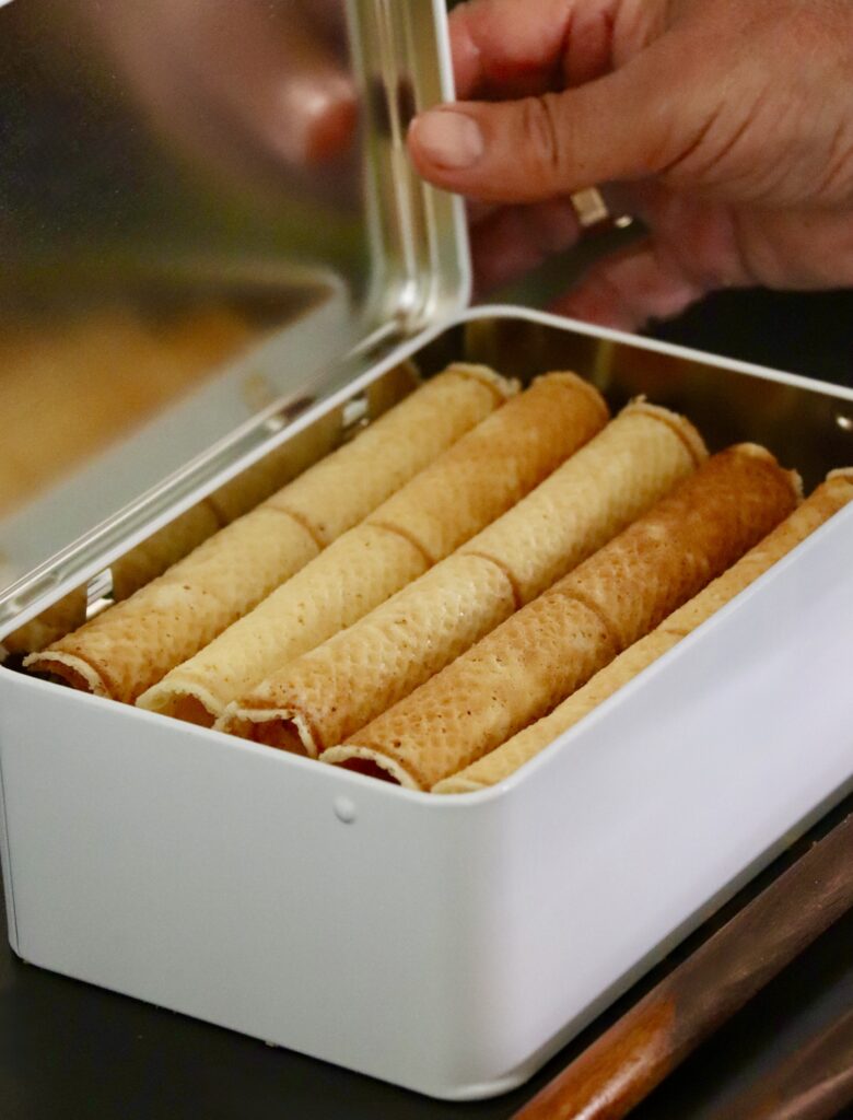 Les gaufrettes mâconnaises, en boîte