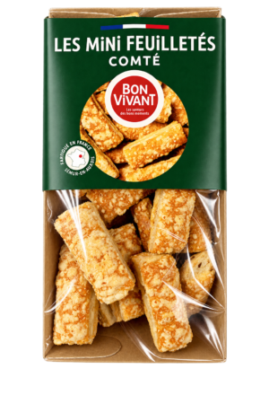 Les Mini Feuilletés Comté, Bon Vivant — sachet 75 g