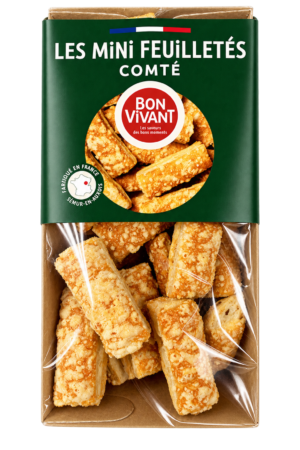 Les Mini Feuilletés Comté, Bon Vivant — sachet 75 g