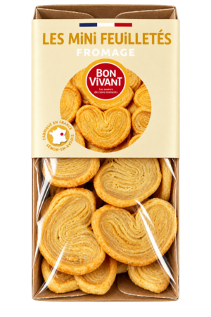 Les Mini Feuilletés Fromage, Bon Vivant — sachet 80 g
