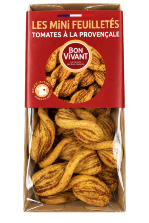 Les Mini Feuilletés Tomates à la Provençale, Bon Vivant — sachet 60 g