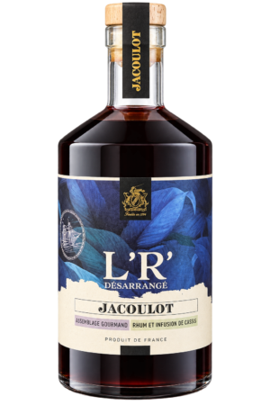 L’R’ Désarrangé, rhum et infusion de cassis, Jacoulot — bouteille 70 cl