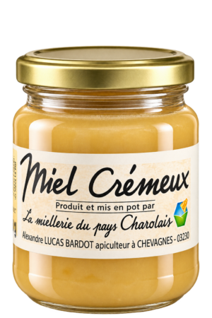 Miel Crémeux, La Miellerie du Pays Charolais — pot 250 g