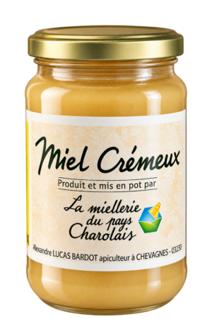Miel Crémeux, La Miellerie du Pays Charolais — pot 500 g