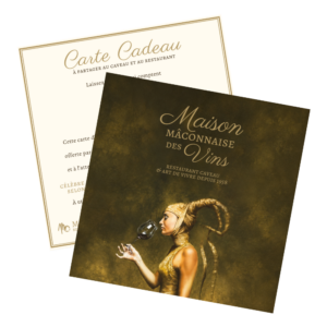 Carte cadeau de la Maison Mâconnaise des Vins