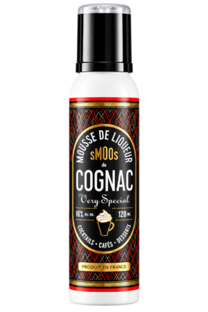 Mousse de liqueur de Cognac VS, Smoos — flacon 120 ml