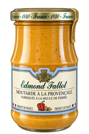 Moutarde à la provençale, Edmond Fallot — pot 205 g