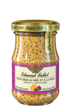 Moutarde au miel et à la figue, Edmond Fallot — pot 105 g