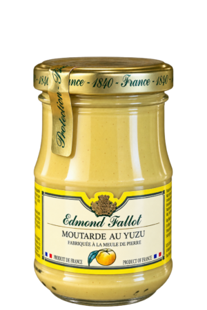 Moutarde au yuzu, Edmond Fallot — pot 105 g