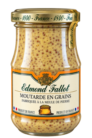 Moutarde en grains, Edmond Fallot — pot 205 g