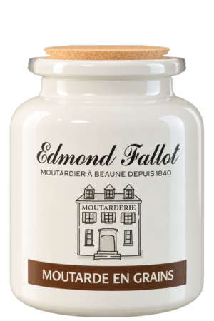 Moutarde en grains en pot de grès, Edmond Fallot — pot 250 g