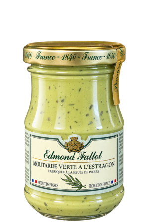 Moutarde verte à l'estragon, Edmond Fallot — pot 105 g