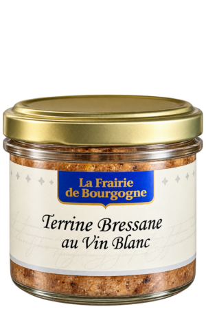 Terrine Bressane au Vin Blanc, La Frairie de Bourgogne — pot 180 g