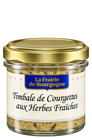 Timbale de Courgettes aux Herbes Fraîches, La Frairie de Bourgogne — pot 100 g
