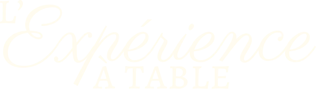 L'Expérience à table