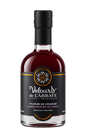 Velours Cassis Poivre de Timut, Velours de l’Abbaye — flacon 100 ml