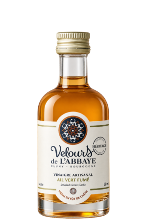 Vinaigre Ail Vert Fumé Héritage, Velours de l’Abbaye — flacon 50 ml