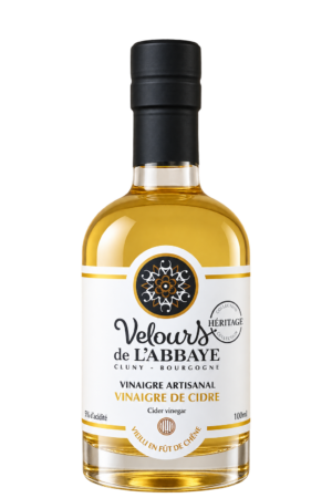 Vinaigre de Cidre Héritage, Velours de l’Abbaye — flacon 100 ml