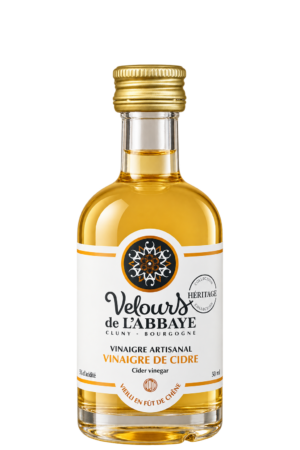 Vinaigre de Cidre Héritage, Velours de l’Abbaye — flacon 50 ml