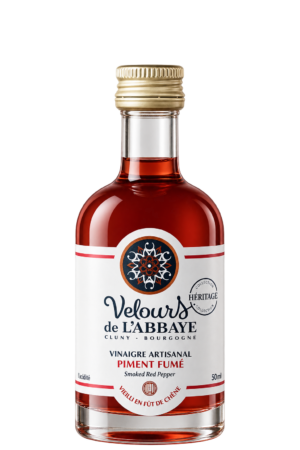 Vinaigre Piment Fumé Héritage, Velours de l’Abbaye — flacon 50 ml
