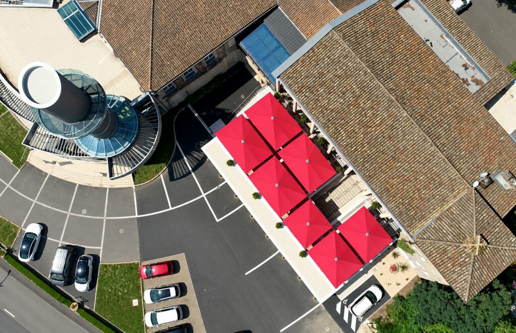 La Maison vue du ciel